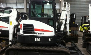 2012 Bobcat E50 5t Excavator zero swing 1
