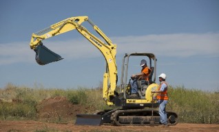 Yanmar Vio 55-5 5.5 tonne Excavator w/ Canopy 1