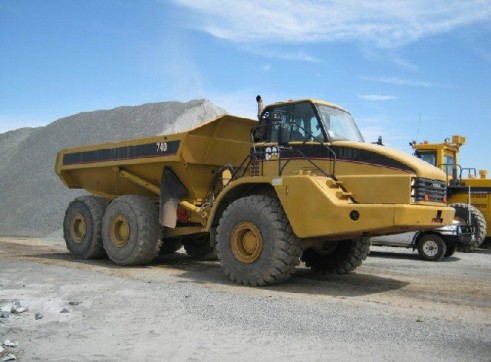 Caterpillar 740B Articulated Dump Trucks 1