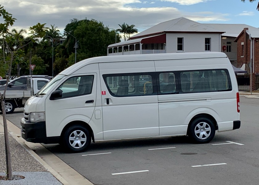 Hiace People Mover - 10 Seat + Wheelchair 1