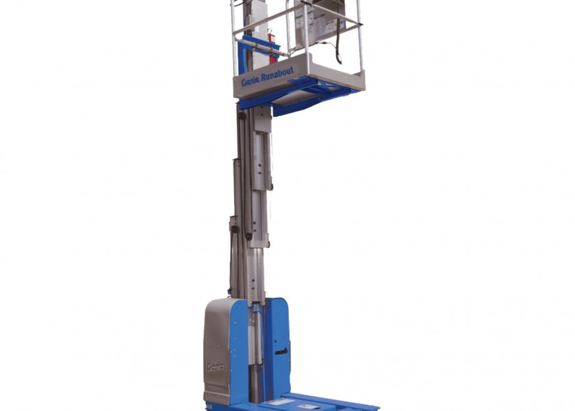 Vertical Man Lift - 4.5m (15ft) Electric Genie 4